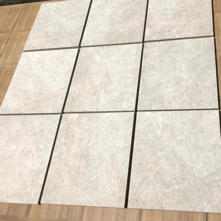 Ash Monolith Porcelain Paving Slabs 600x600 £24.30/m2 - Paving Slabs UK