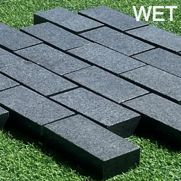mid grey sawn granite setts 200 x 100 x 50