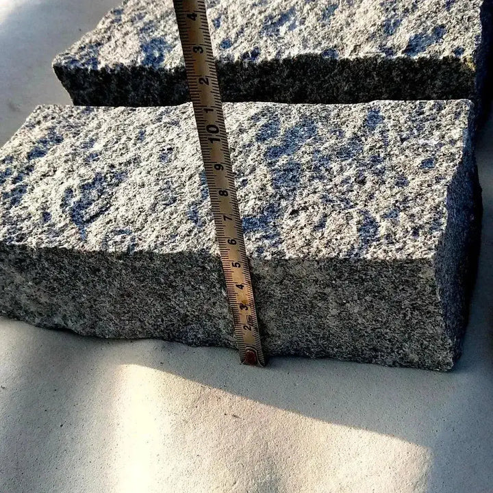 mid grey granite setts 200 x 100 x 50