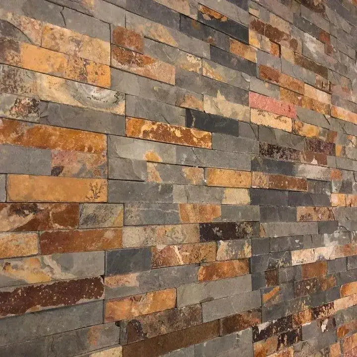 split face tiles mosaic