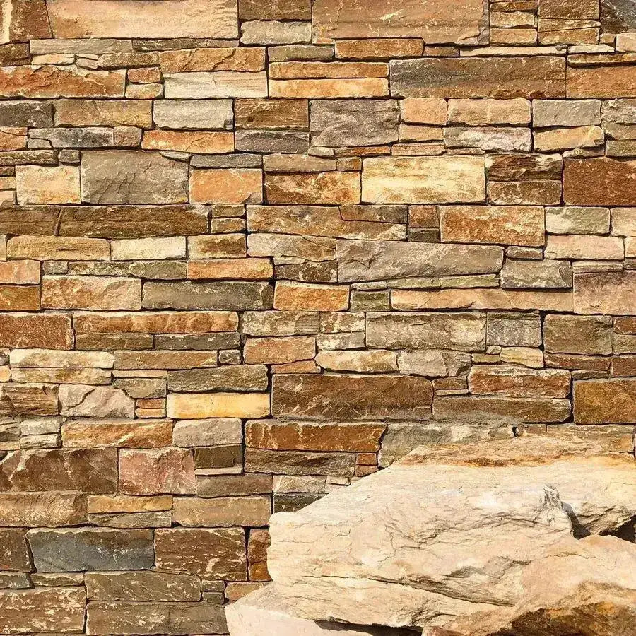 Oyster Quartz Exterior Stone Tier Cladding Panels 550 x 200